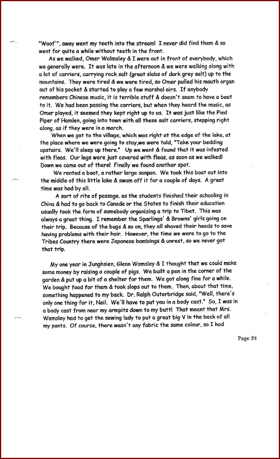 Neil Bell Memoirs 028